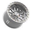 Rampage R Beadlock | Gloss Silver Machined