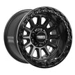 Rampage R Beadlock | Satin Black w/ Gloss Black Ring