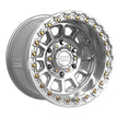 Rampage 6R Beadlock | Gloss Silver Machined