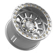 Rampage 6R Beadlock | Gloss Silver Machined