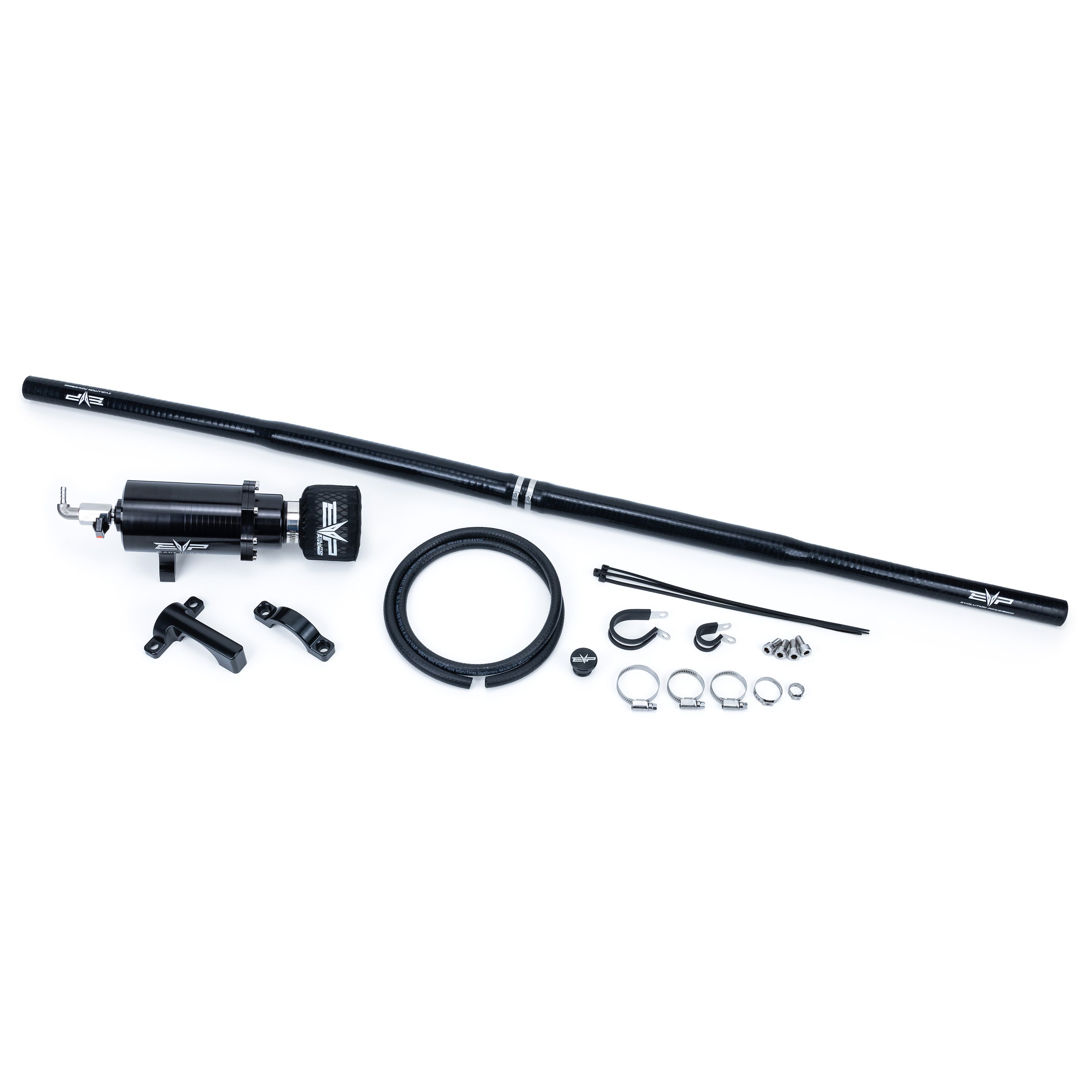 EVP catch can kit for Can-Am Maverick R, frame-rail mounted separator
