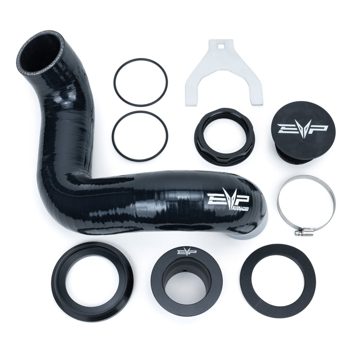 EVP Squirter Exhaust for Sea-Doo Spark top-deck billet exit