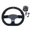 EVP.MOde suede steering wheel with optional quick-release hub for Segway Villain and Super Villain