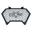 EVP front grille for Can-Am Maverick R — 5052 aluminum with brushed backing plate