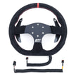 EVP.MOde steering wheel with rotating carbon fiber paddles and SFI quick-release hub adapter for Can-Am Maverick R