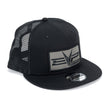 EVP Black Mesh Snapback Hats