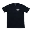 EVP We Raise Winners T-Shirt — front left chest logo and retro race back design