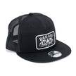 EVP Black Mesh Snapback Hats