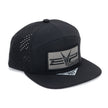 EVP Black Hydro Hat - snapback with logo patch