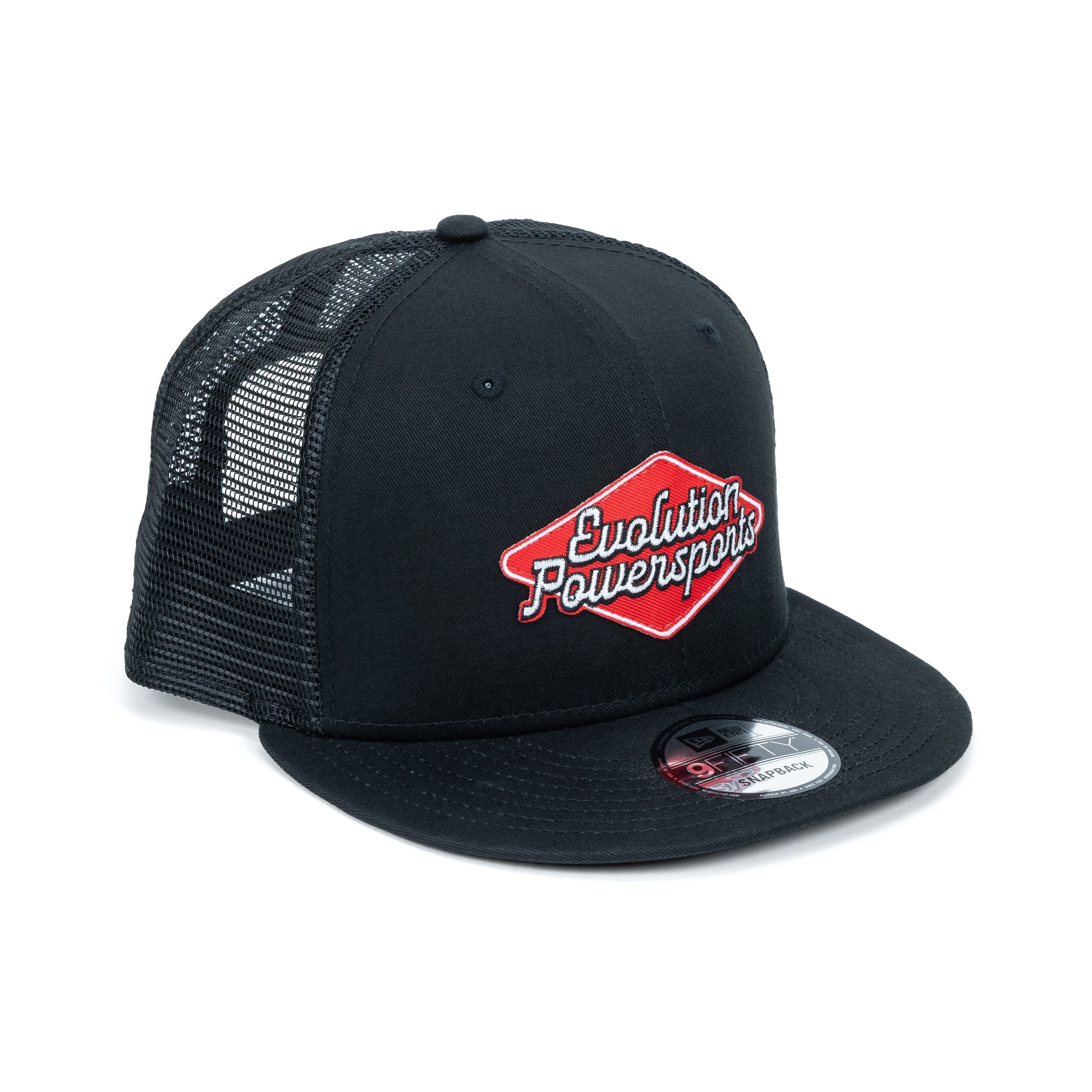 EVP Black Mesh Snapback Hats