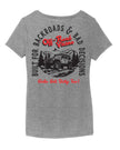 Backroads & Bad Decisions V Neck Tee