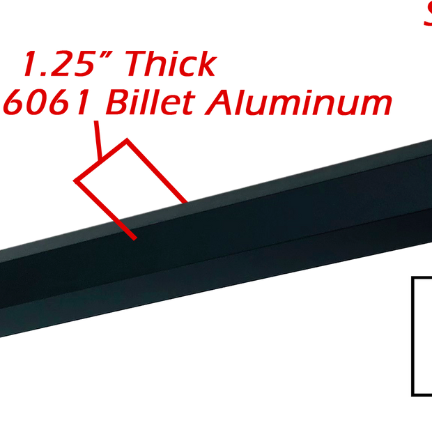 We utilize ONLY industry leading FK Brand Spherical bearings equipped with a cloth PTFE liner for durability on the high clearance lower rods and use FK brand JMX heims on the upper rods. There is no better joint to use on the planet. The Heims are spaced for your machine’s width so its bolt and go with little to no adjusting! Our rods are fully covered by a no hassle no BS warranty. If you damage a rod, we guarantee to replace it no questions asked, at all.
