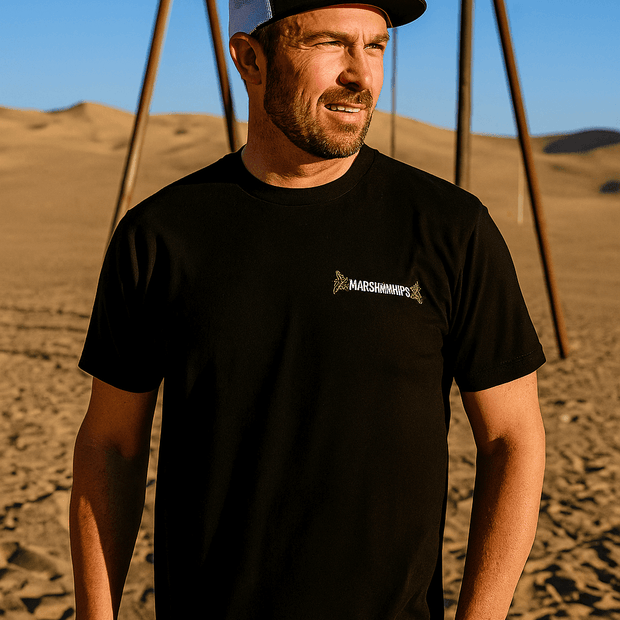 Marshin Whips Black & Green UFO T-Shirt