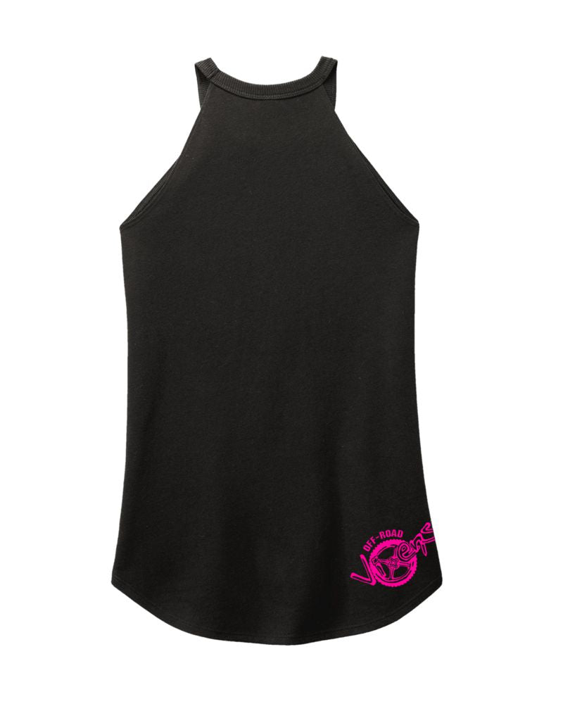 Black Hollywood Rocker Tank