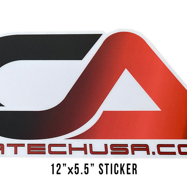 12" CA Tech Logo Sticker