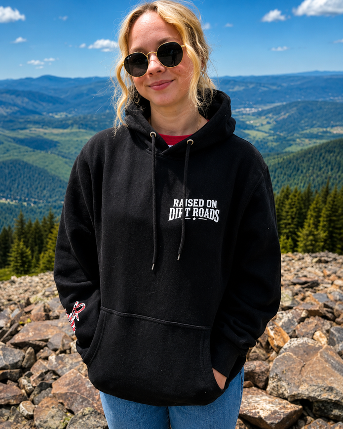 Raised on Dirt Roads Pullover Hoodie