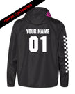 Check Point Zip Up Windbreaker