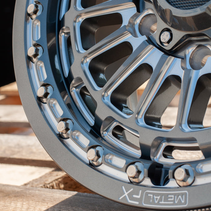 Delta 6R Beadlock | Gunmetal Contrast Cut