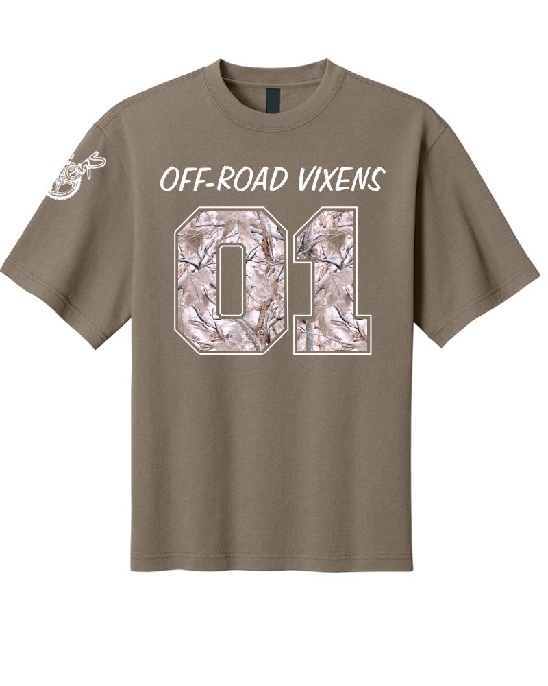 Deadwood Camo Oversized Heavyweight Tee