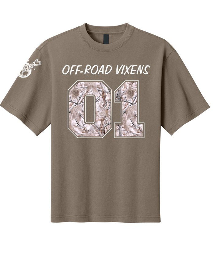 Deadwood Camo Oversized Heavyweight Tee