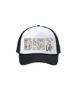 Dirt Life Deadwood Camo Trucker - Black