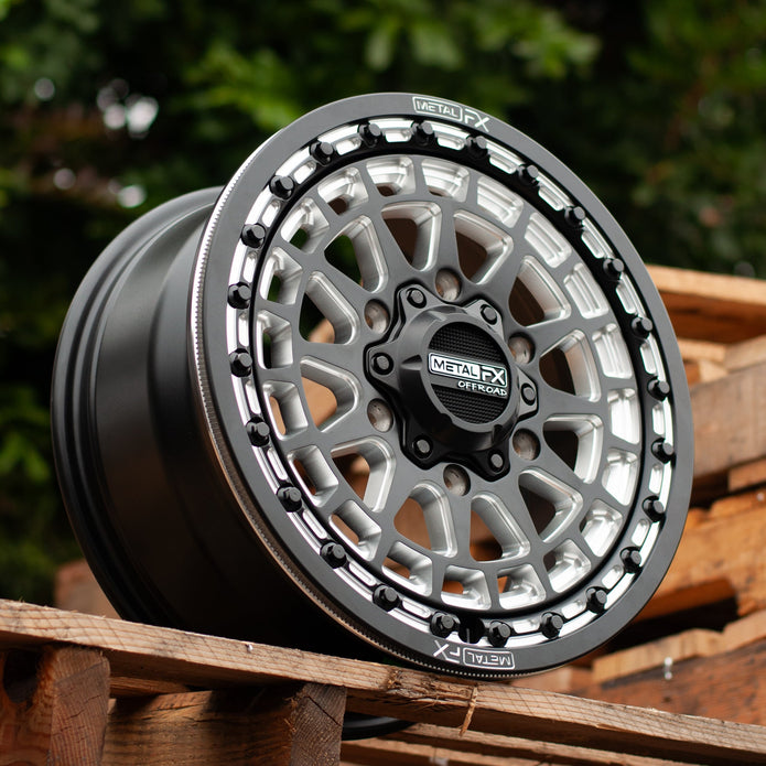 Outlaw 6R Beadlock | Satin Black Contrast Cut