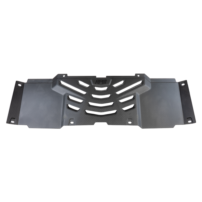 RPM Kawasaki H2 Carbon Fiber Louvered Cargo Cover Front