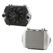RPM Kawasaki H2 STAGE 2 Big Core Intercooler, Brushless Fan, & Sealed Shroud Kit