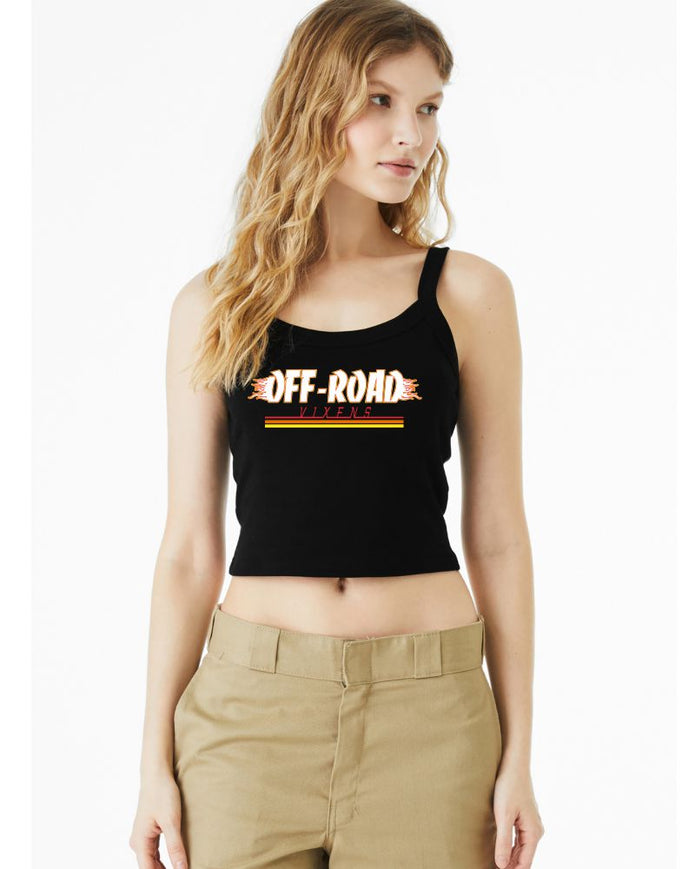 Hell on Wheels Baby Rib Cropped Tank