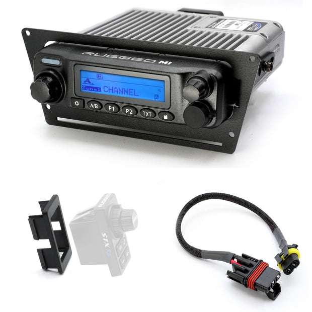 2025 Polaris RZR Pro XP Pro R and Pro S - Complete Communication Kit with Bluetooth Intercom and 2-Way Radio G1 GMRS