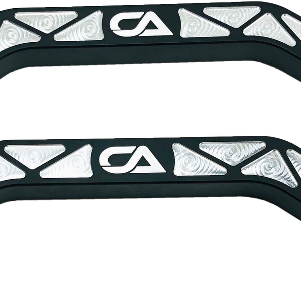 Our high clearance rods were designed with strength, dependability, and affordability all in mind. Our rods finish in the absolute largest rods on the market. We have a finished thickness of 1.25 inches throughout the entire center of the rod where it really counts, and a finished height of the rod at over 1.5 inches. Making these the absolute thickest rod on the market.  Our rods also boast a full 3 INCHES OF ADDED GROUND CLEARANCE!! So take the washed out trail with confidence in mind. 