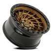 Typhoon Truck | Smoked Bronze Center Gloss Black Lip