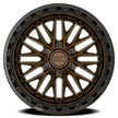 Alpha Truck | Smoked Bronze Center Gloss Black Lip