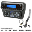 Can-Am Commander Intercom and Radio Mount Icom F5021