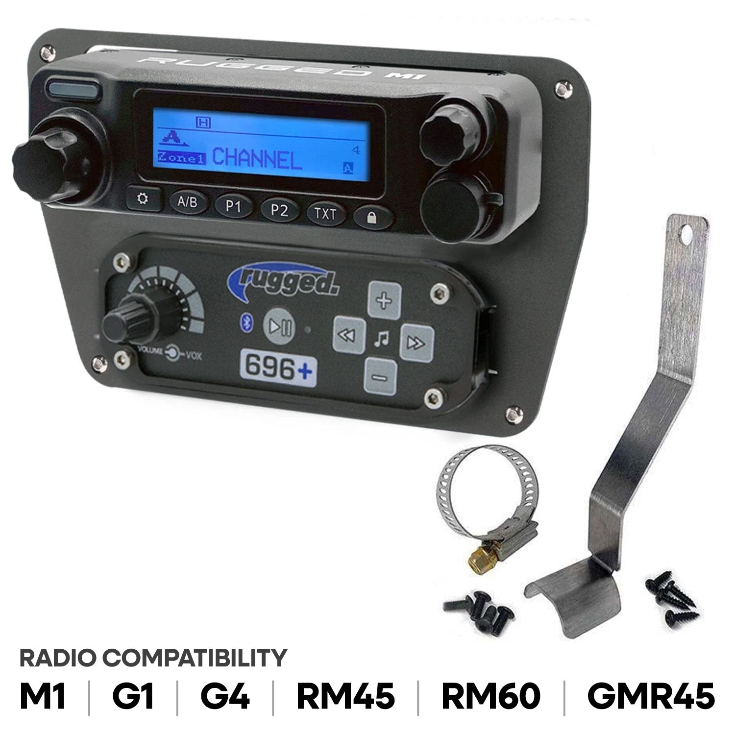 Can-Am Commander Intercom and Radio Mount Rugged GMR25