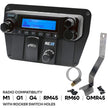 Can-Am Commander Intercom and Radio Mount Icom F5021