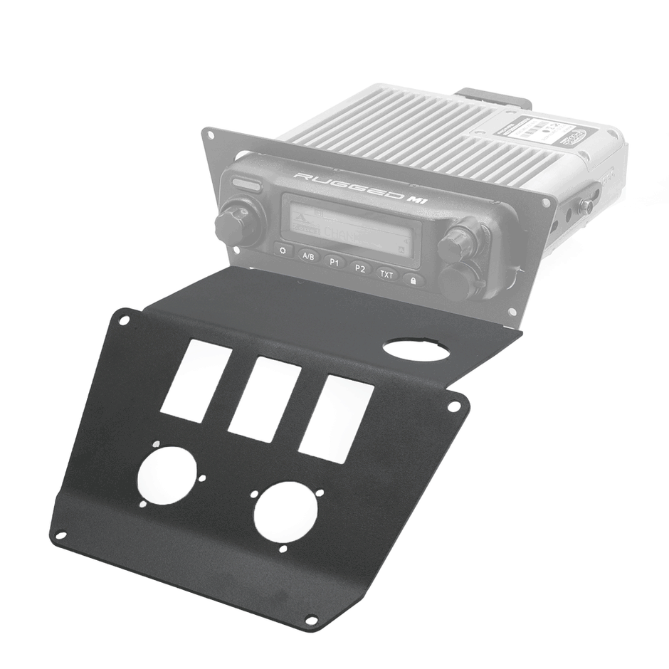 Lower Accessory Panel for 2025 Polaris RZR Pro XP Pro R and Pro S Radio Mount Switch Pros 8