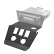 Lower Accessory Panel for 2025 Polaris RZR Pro XP Pro R and Pro S Radio Mount Jack Mount