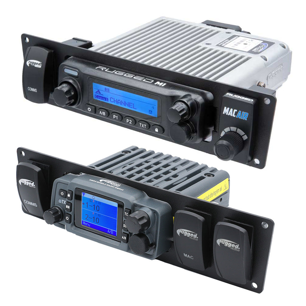 Yamaha Wolverine RMAX Mount for Mobile Radio and Rocker Switches GMR25 / ABM25 / RM-25WP