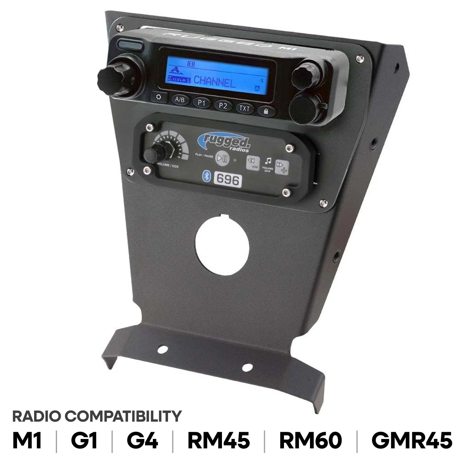 Can-Am X3 Multi Mount Kit for Rugged UTV Intercoms and Radios Kenwood TK7360