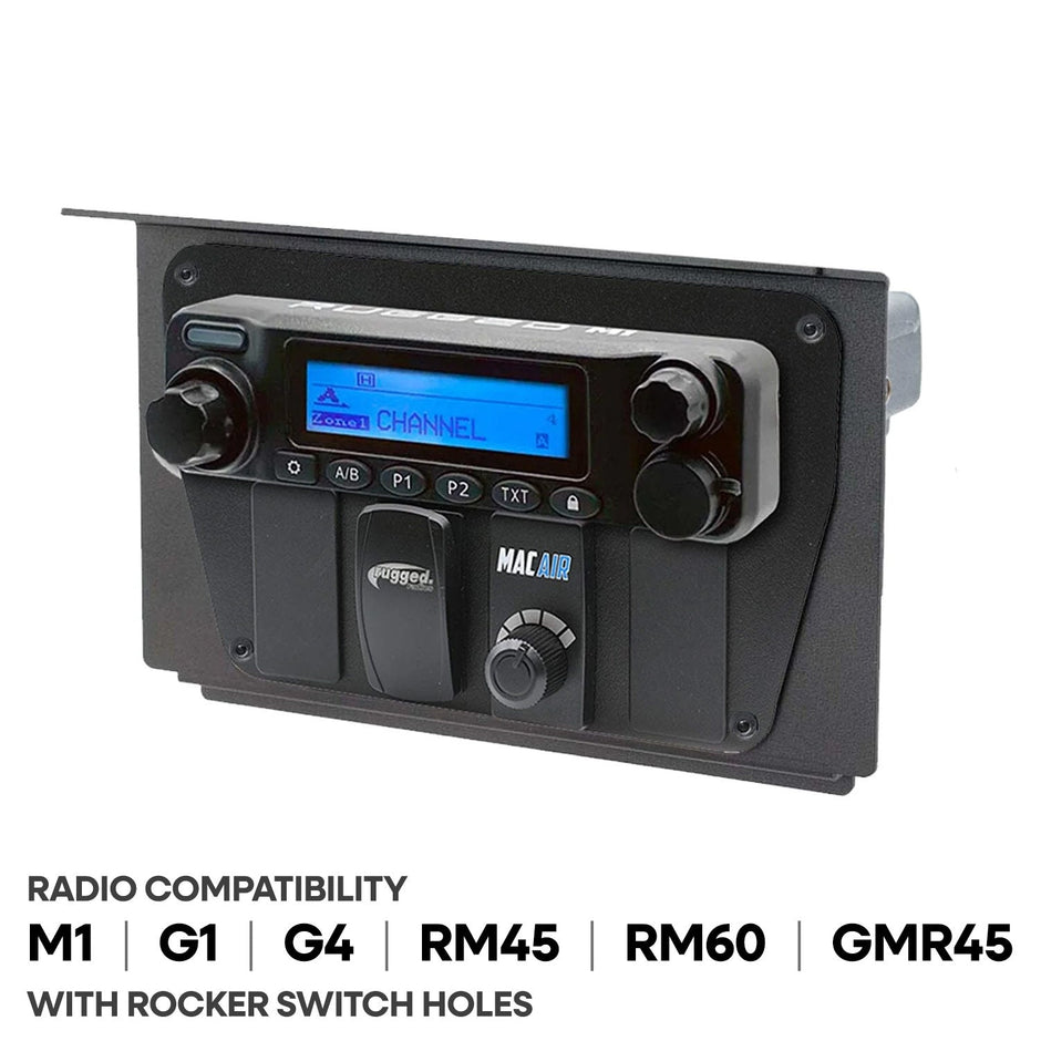 Polaris XP1 Mount Kit for Rugged Radios and Intercom Rugged GMR25