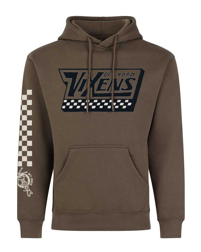 Off the Wall Heavy Weight Hoodie - Brown