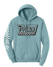 Off the Wall Unisex Pullover Hoodie - Blue