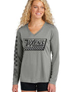 Off the Wall  Jersey/Tech Tee - Gray Heather