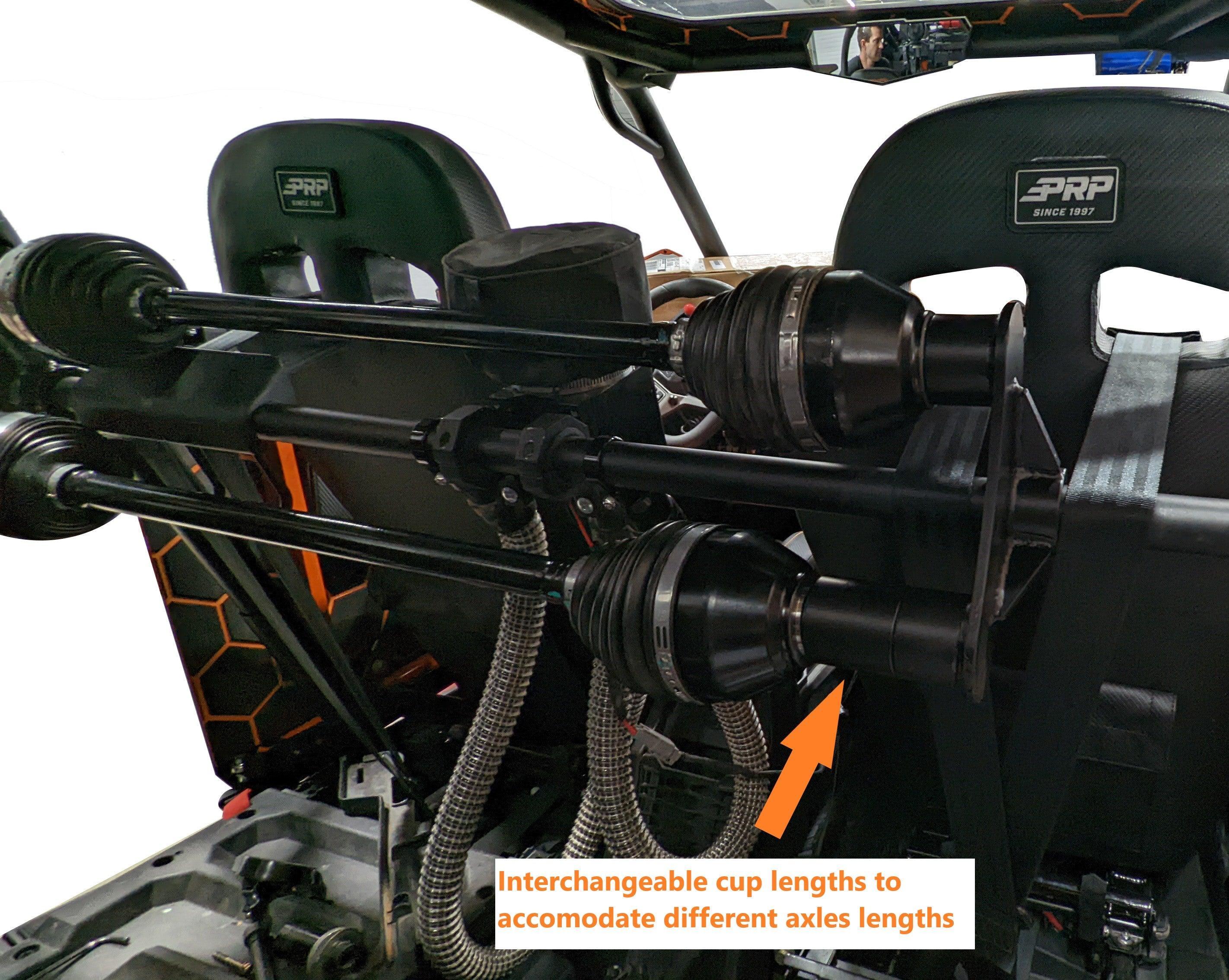 Spare Axle Carrier Cage Mount Kit, 1.25