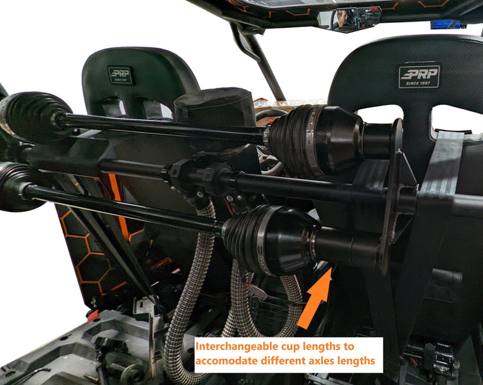 Spare Axle Carrier Cage Mount Kit, 1.25