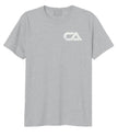 CA Tech USA Short Sleeve Shirt - Stay Hydrated Cooler - Grey