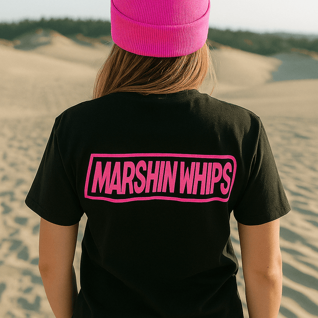 Black and Pink Glow-in-the-Dark T-Shirt