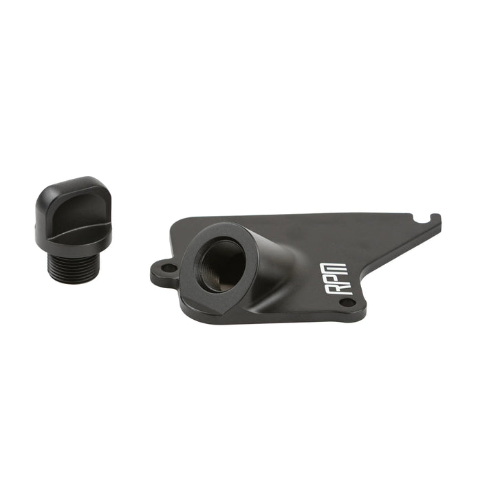 RPM Polaris RZR Pro R Oil Filler Adapter Plate / Turbo Return