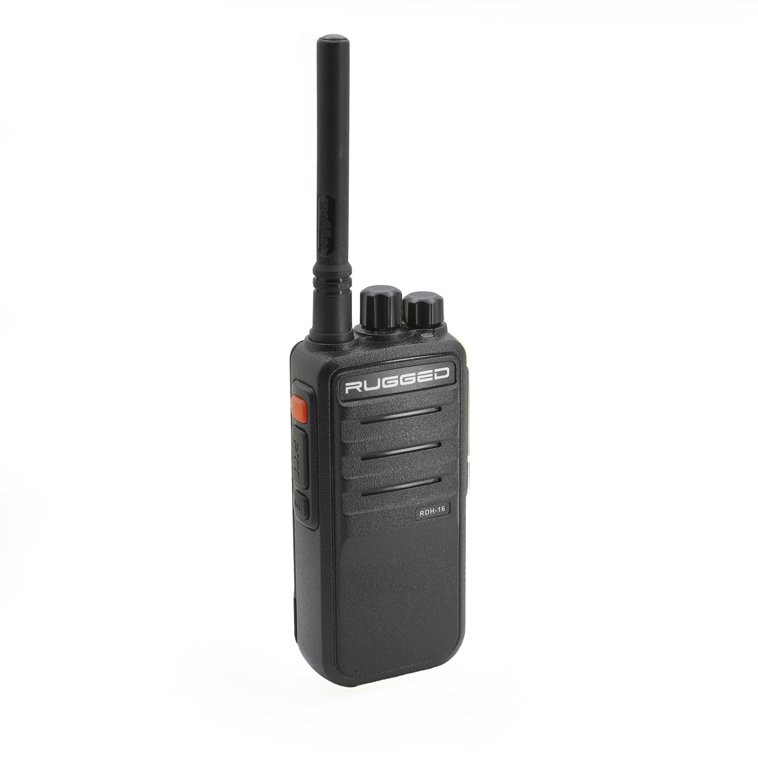 Rugged RDH16 - Business Band Two Way Handheld Radio - Digital and Analog UHF / Safety Yellow